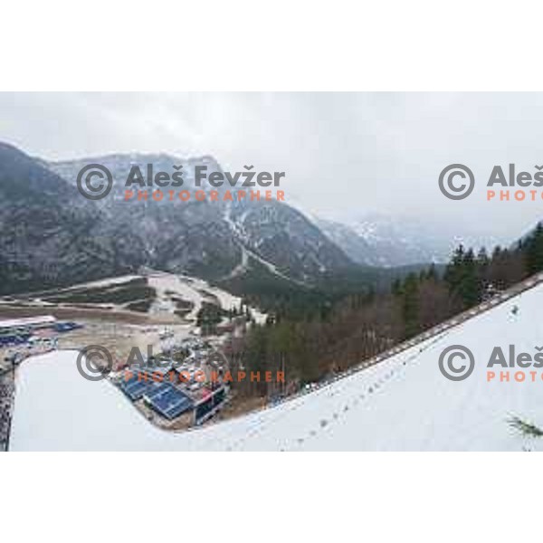 during the test day before Men\'s World Cup Ski Flying Final Planica 2017, Planica, Slovenia, on March 22, 2017.