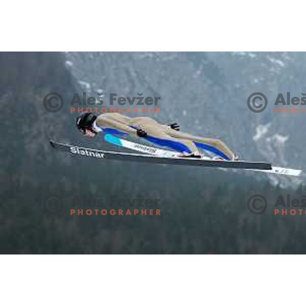 Blaz Pavlic during the test day before Men\'s World Cup Ski Flying Final Planica 2017, Planica, Slovenia, on March 22, 2017.