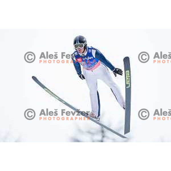 Urban Susnik during the test day before Men\'s World Cup Ski Flying Final Planica 2017, Planica, Slovenia, on March 22, 2017.