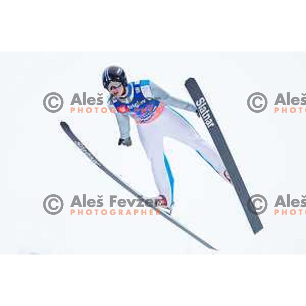 Lojze Petek during the test day before Men\'s World Cup Ski Flying Final Planica 2017, Planica, Slovenia, on March 22, 2017.