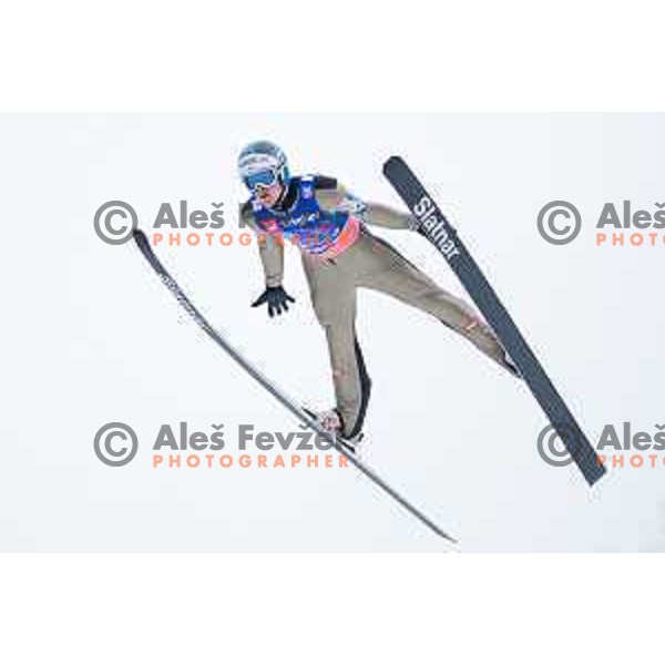 Alexander Hayboeck during the test day before Men\'s World Cup Ski Flying Final Planica 2017, Planica, Slovenia, on March 22, 2017.