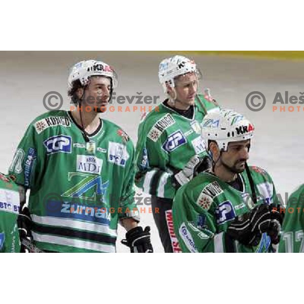 Yarema (10) at ice-hockey game ZM Olimpija- Innsbruck in EBEL league, played in Ljubljana 2.11.2007. Photo by Ales Fevzer 