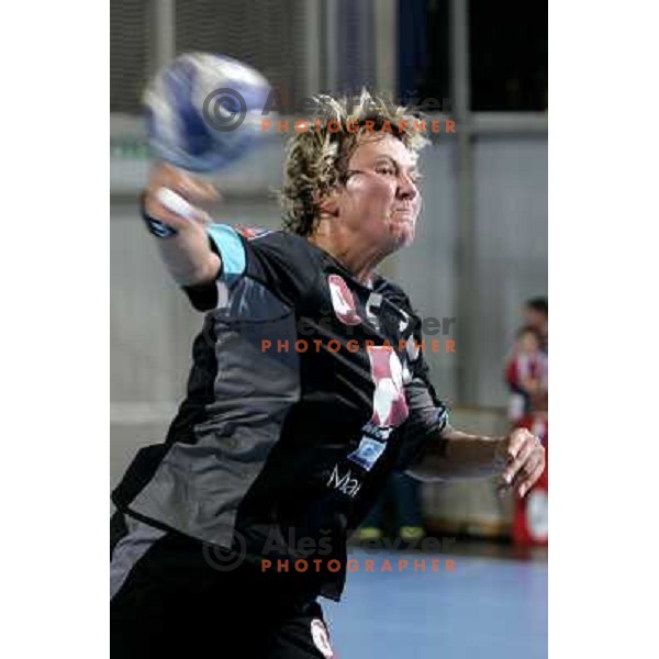 Derepasko at handball game Krim Mercator - Nurnberg in second round of Champions league, played in Ljubljana 3.11.2007. Photo by Ales Fevzer 