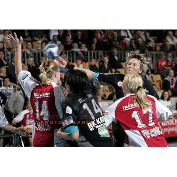 Derepasko at handball game Krim Mercator - Nurnberg in second round of Champions league, played in Ljubljana 3.11.2007. Photo by Ales Fevzer 