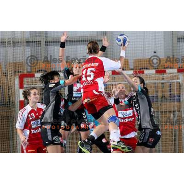 Rosler (15) at handball game Krim Mercator - Nurnberg in second round of Champions league, played in Ljubljana 3.11.2007. Photo by Ales Fevzer 