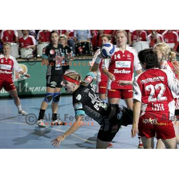 Zrnec at handball game Krim Mercator - Nurnberg in second round of Champions league, played in Ljubljana 3.11.2007. Photo by Ales Fevzer 