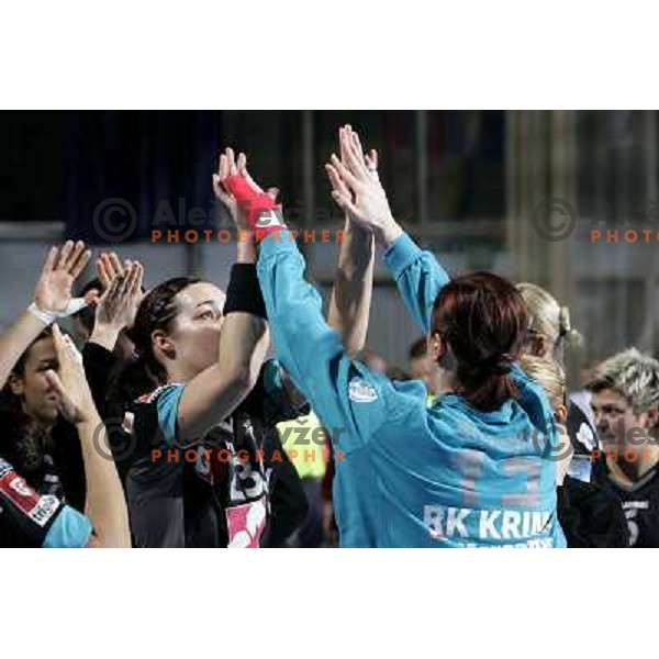 handball game Krim Mercator - Nurnberg in second round of Champions league, played in Ljubljana 3.11.2007. Photo by Ales Fevzer 