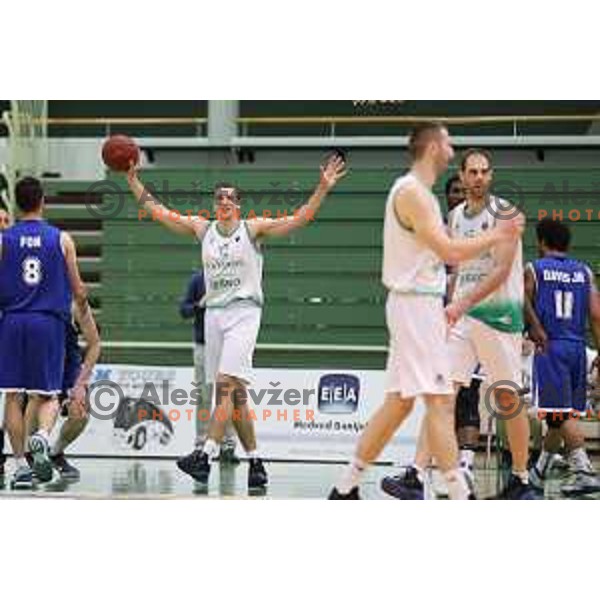 Urban Durnik during semi-final of Nova KBM league basketball match between Zlatorog Lasko and Rogaska in Tri Lilije Hall, Lasko, Slovenia on May 10, 2017