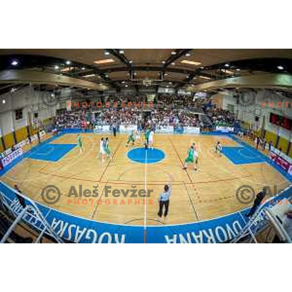 Sports hall Rogaska during basketball match between KK Rogaska - Zlatorog Lasko of Nova KBM league 2016/17, played at Sports hall Rogaska Slatina, Slovenia on May 12, 2017