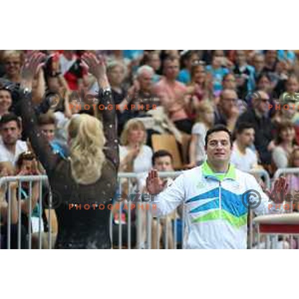 Andrej Mavric at FIG World Challenge Cup in Bonifika Hall, Koper, Slovenia on May 13, 2017