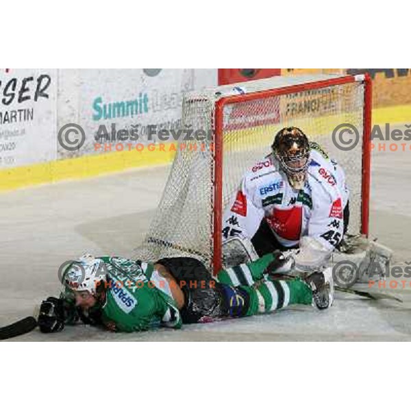 Yarema at ice-hockey match ZM Olimpija- Innsbruck in EBEL league , played in Ljubljana (Slovenia) 11.11.2007. Photo by Ales Fevzer 