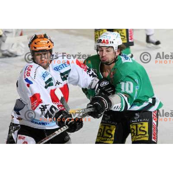 Yarema at ice-hockey match ZM Olimpija- Innsbruck in EBEL league , played in Ljubljana (Slovenia) 11.11.2007. Photo by Ales Fevzer 