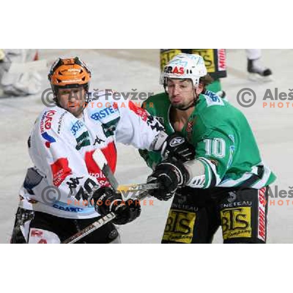 Yarema at ice-hockey match ZM Olimpija- Innsbruck in EBEL league , played in Ljubljana (Slovenia) 11.11.2007. Photo by Ales Fevzer 