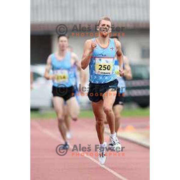 Zan Rudolf in action during Slovenian Team Athletics Championship in Celje on May 21, 2017