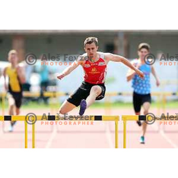 action during Slovenian Team Athletics Championship in Celje on May 21, 2017