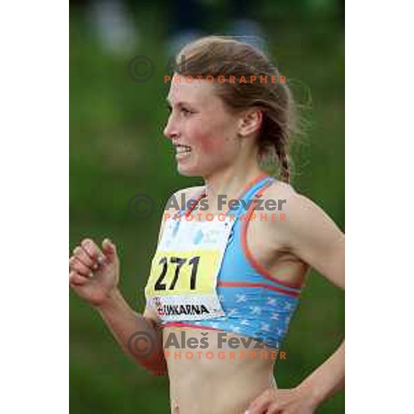 Marusa Mismas in action during Slovenian Team Athletics Championship in Celje on May 21, 2017
