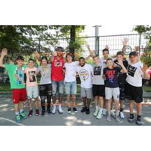 Union Olimpija club day and picnic in Tivoli park, Ljubljana, Slovenia on May 28, 2017
