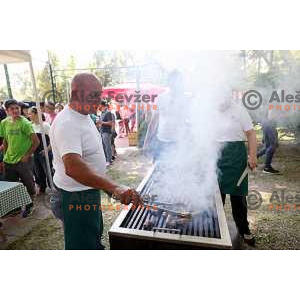 Union Olimpija club day and picnic in Tivoli park, Ljubljana, Slovenia on May 28, 2017