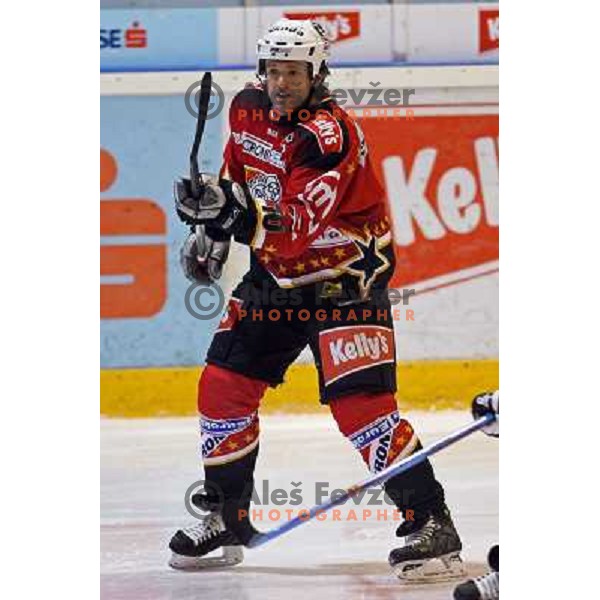 Dejan Varl at ice-hoceky match Acroni Jesenice- Vienna capitals in 21st round of Ebel league,played in Jesenice (Slovenia) 16.11.2007. Photo by Ales Fevzer 