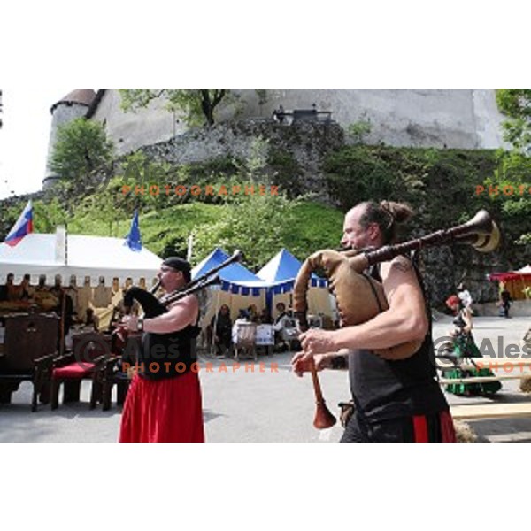 Medieval Days at Bled castle, Slovenia on June 4, 2017