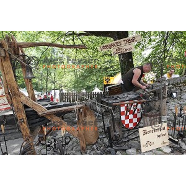Medieval Days at Bled castle, Slovenia on June 4, 2017