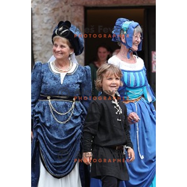 Medieval Days at Bled castle, Slovenia on June 4, 2017