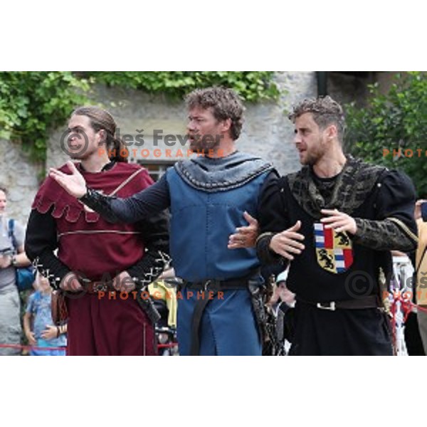 Medieval Days at Bled castle, Slovenia on June 4, 2017