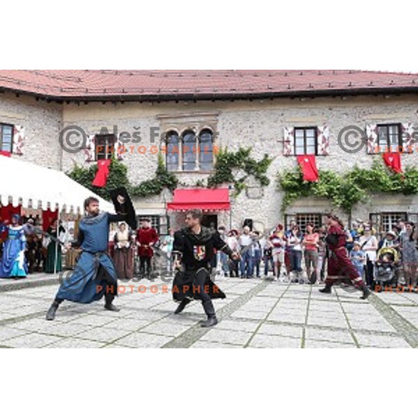 Medieval Days at Bled castle, Slovenia on June 4, 2017