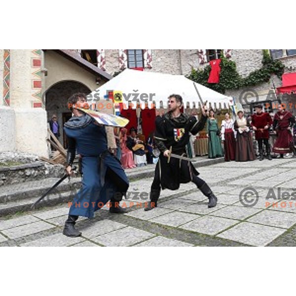 Medieval Days at Bled castle, Slovenia on June 4, 2017
