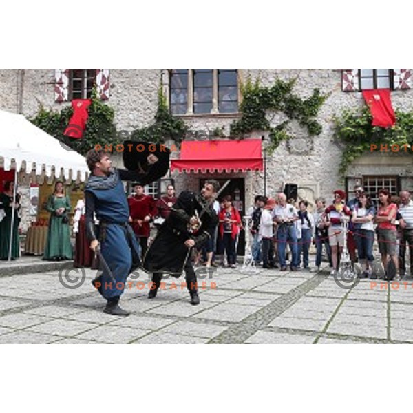 Medieval Days at Bled castle, Slovenia on June 4, 2017