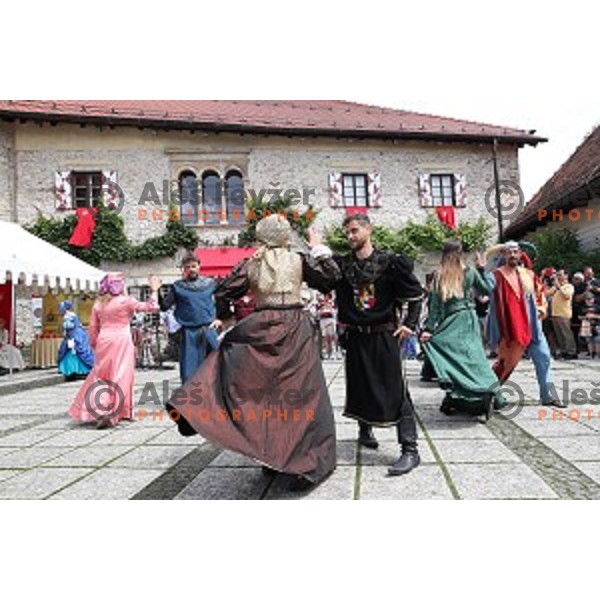 Medieval Days at Bled castle, Slovenia on June 4, 2017