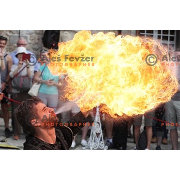 Medieval Days at Bled castle, Slovenia on June 4, 2017