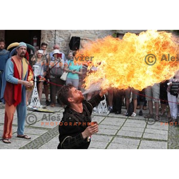 Medieval Days at Bled castle, Slovenia on June 4, 2017