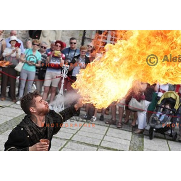 Medieval Days at Bled castle, Slovenia on June 4, 2017