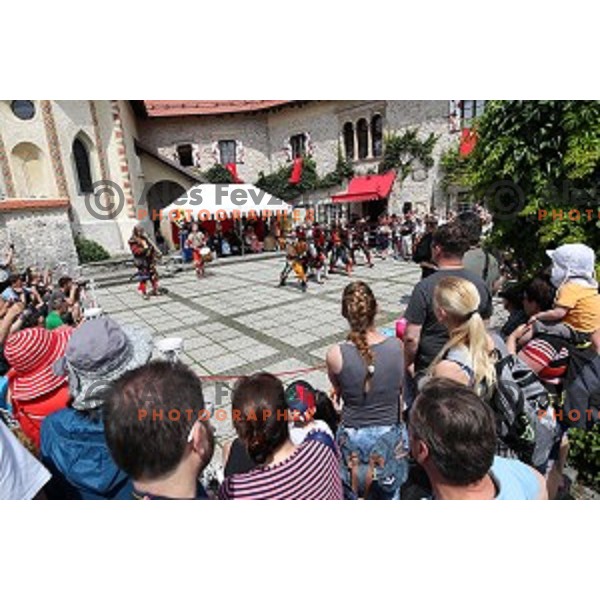 Medieval Days at Bled castle, Slovenia on June 4, 2017