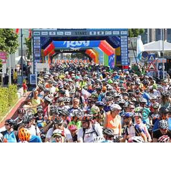 Hofer Family Marathon Franja on 25 km - UCI Gran Fondo event in Ljubljana on June 10, 2017