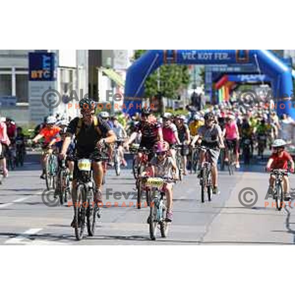 Hofer Family Marathon Franja on 25 km - UCI Gran Fondo event in Ljubljana on June 10, 2017