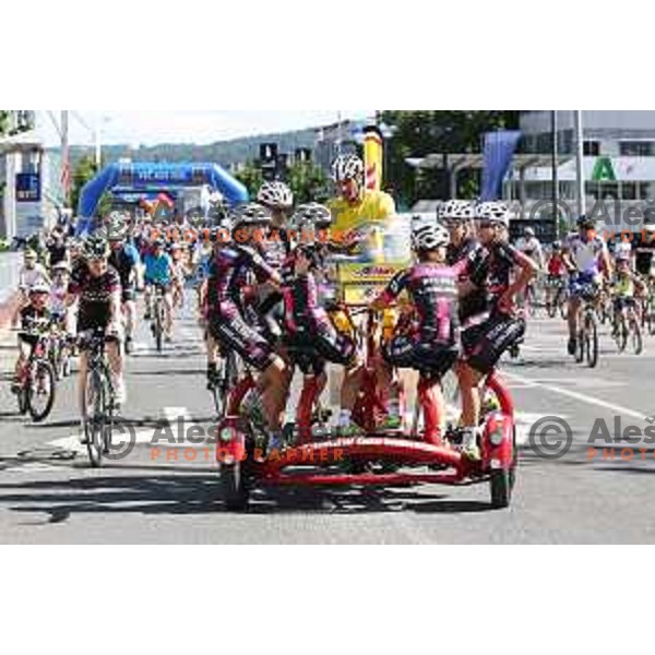 Hofer Family Marathon Franja on 25 km - UCI Gran Fondo event in Ljubljana on June 10, 2017