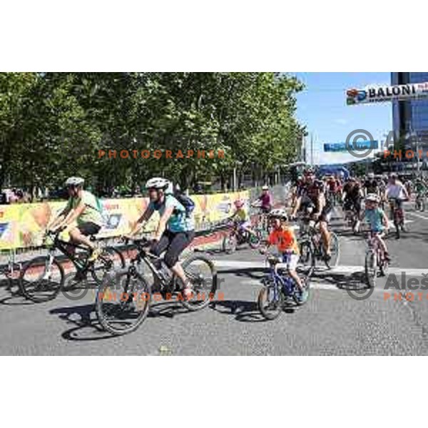 Hofer Family Marathon Franja on 25 km - UCI Gran Fondo event in Ljubljana on June 10, 2017