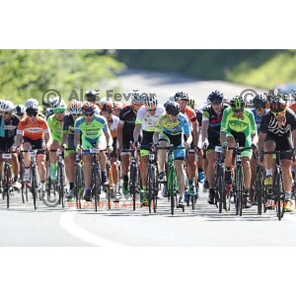 Marathon Franja UCI Gran Fondo World Tour 156 km, Ljubljana , Slovenia on June 11, 2017