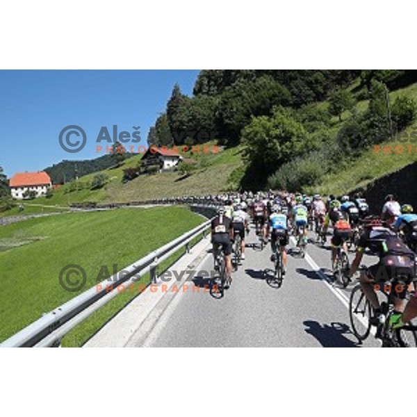 Marathon Franja UCI Gran Fondo World Tour 156 km, Ljubljana , Slovenia on June 11, 2017