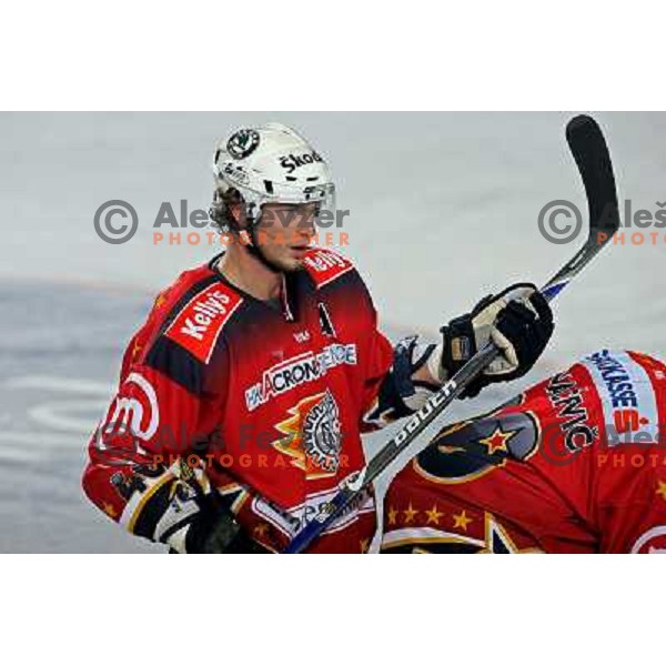 Poloncic at ice-hockey match ZM Olimpija-Acroni Jesenice in 22nd round of Ebel league,played in LJUBLJANA (Slovenia) 18.11.2007. Photo by Ales Fevzer 