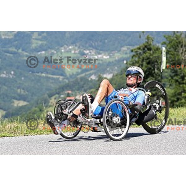 Marathon Franja UCI Gran Fondo World Tour 156 km, Ljubljana , Slovenia on June 11, 2017