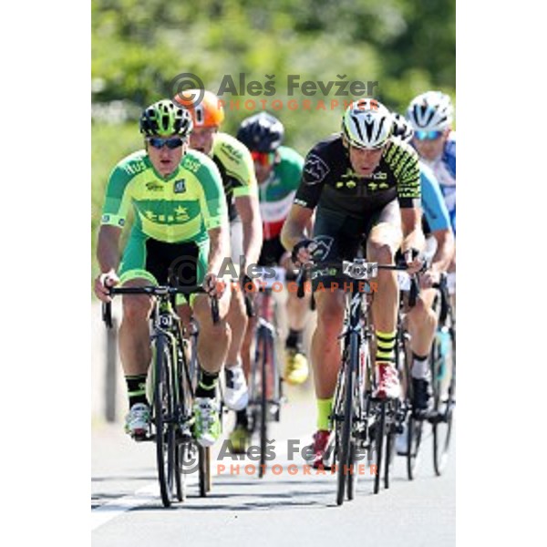 Matej Kravos and Alojz Poglavc at Marathon Franja UCI Gran Fondo World Tour 156 km, Ljubljana , Slovenia on June 11, 2017