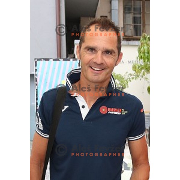 Gorazd Stangelj at Tour of Slovenia press conference in City museum, Ljubljana on June 14, 2017