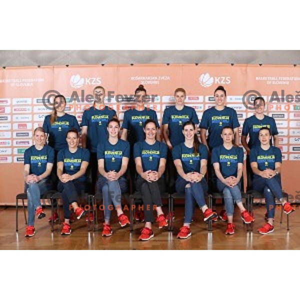 member of Slovenia Women\'s basketball team at Euroepan Championships in Prague, Czech Republic from 16-25 of June, 2017