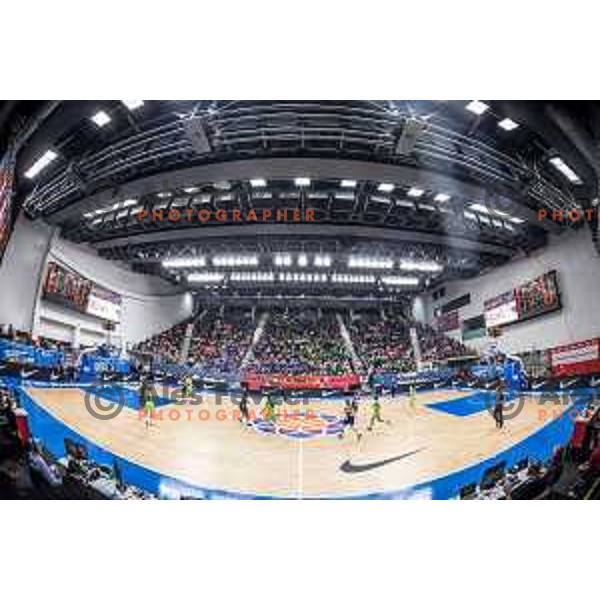 Sports Arena Kralovka during basketball match between Slovenia and France at European Women Basketball Championship 2017, played in Arena Kralovka, Prague, Czech Republic on June 16, 2017