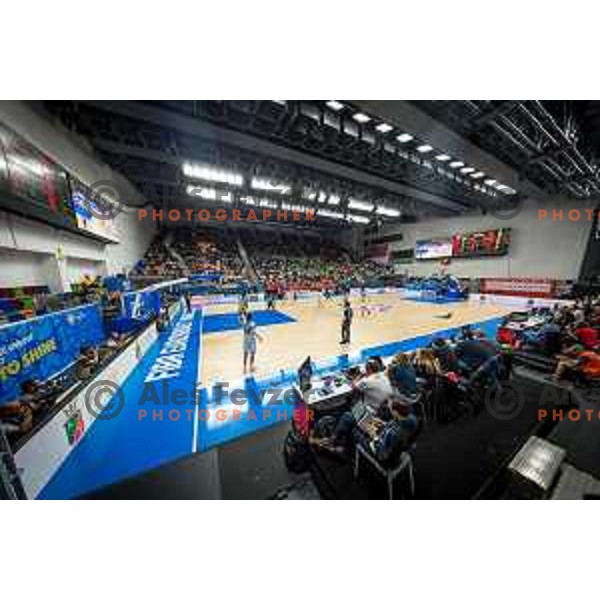 Arena Kralovka during basketball match between Slovenia and Greece at European Women Basketball Championship 2017, played in Arena Kralovka, Prague, Czech Republic on June 17, 2017