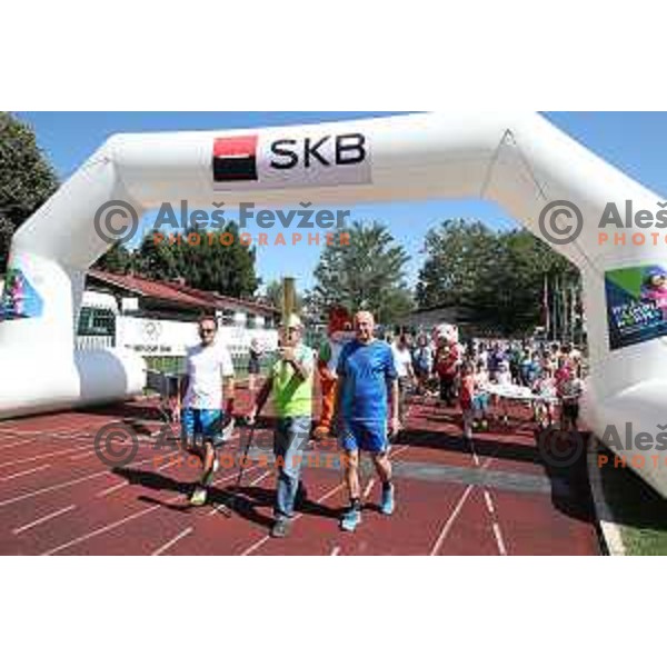 Slovene Olympians Matjaz Debelak, Franc Skerlj and Roman Kejzar at Final event of Moja Norma 2017 Campaign at Kodeljevo, Ljubljana, Slovenia on June 18, 2017