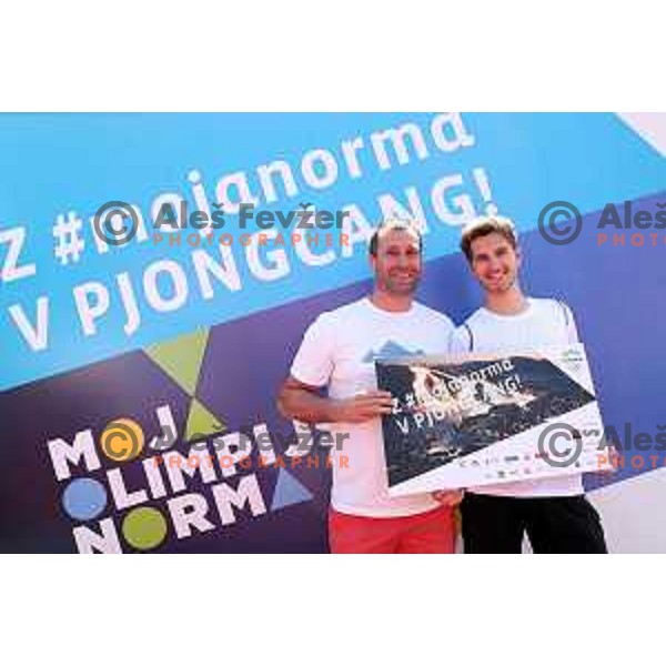 Tomaz Razingar at Final event of Moja Norma 2017 Campaign at Kodeljevo, Ljubljana, Slovenia on June 18, 2017